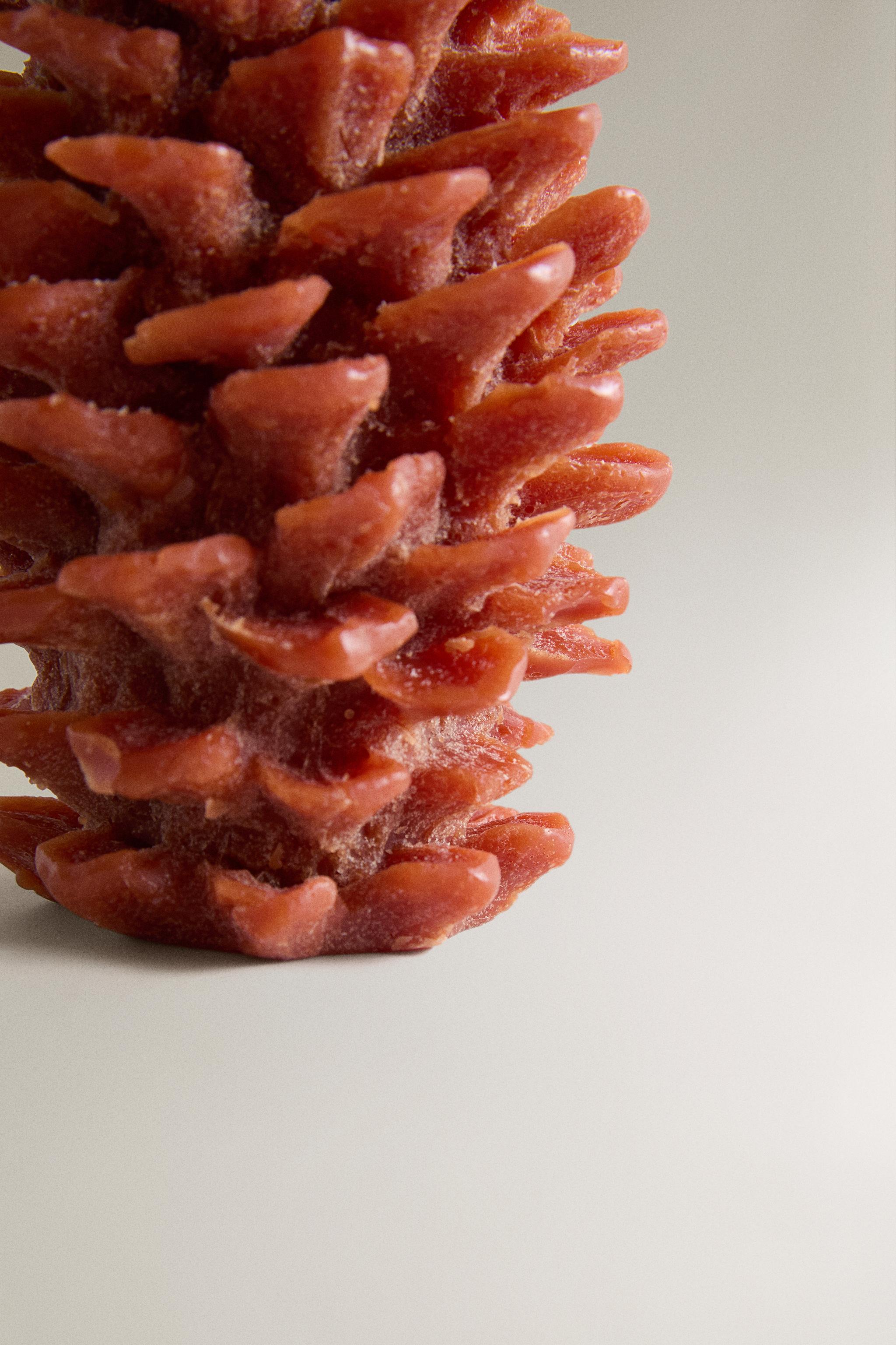 LARGE PINE CONE PUMPKIN SPICE SCENTED CANDLE